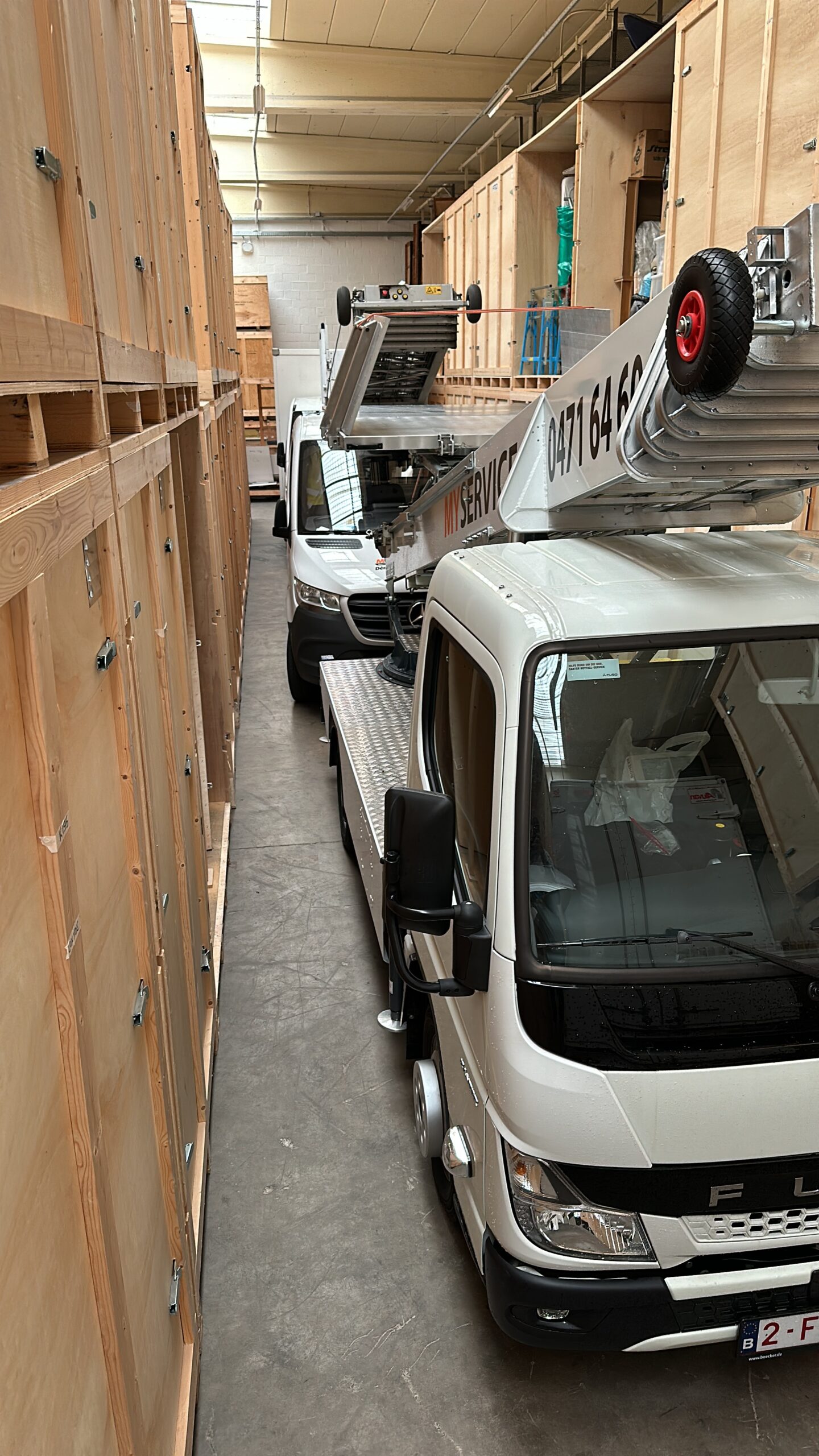 Box de garde-meubles sécurisé pour meubles et biens personnels
